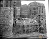 Zaragoza. Murallas romanas.Plaza de San Juan de los Panetes. Casas. José Galiay Sarañana
