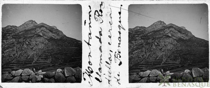 Montaña llamada Rodiella, cerca de Benasque