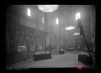 Exposición de los sepulcros reales de Poblet en la Lonja. Juan Mora Insa
