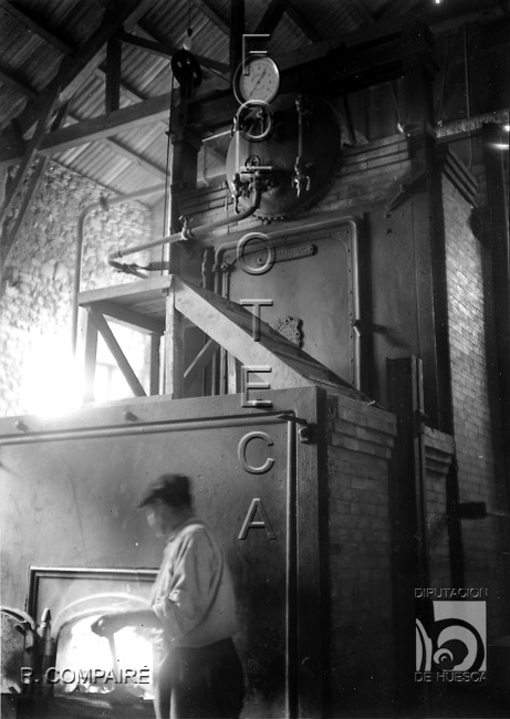 "Caldera de la serrería". Ricardo Compairé Escartín. Ansó