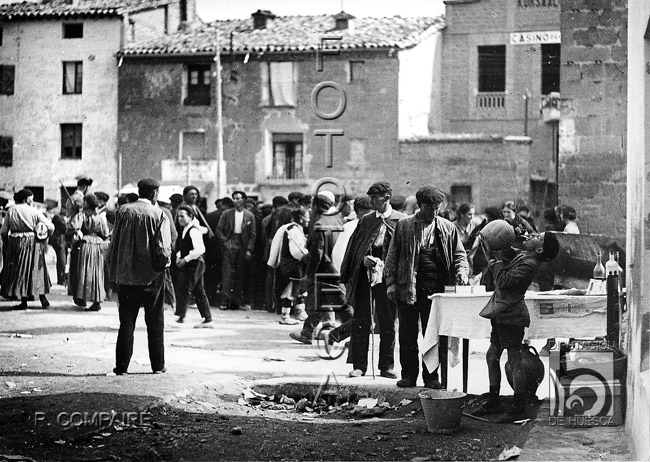 "Puesto de refrescos". Ricardo Compairé Escartín. Ayerbe