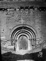 Iglesia de San Gil. Portada. Ricardo del Arco y Garay. Ortilla. Hoya de Huesca