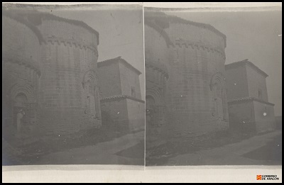 [Ábsides de la iglesia del monasterio de Santa María de Sigena]