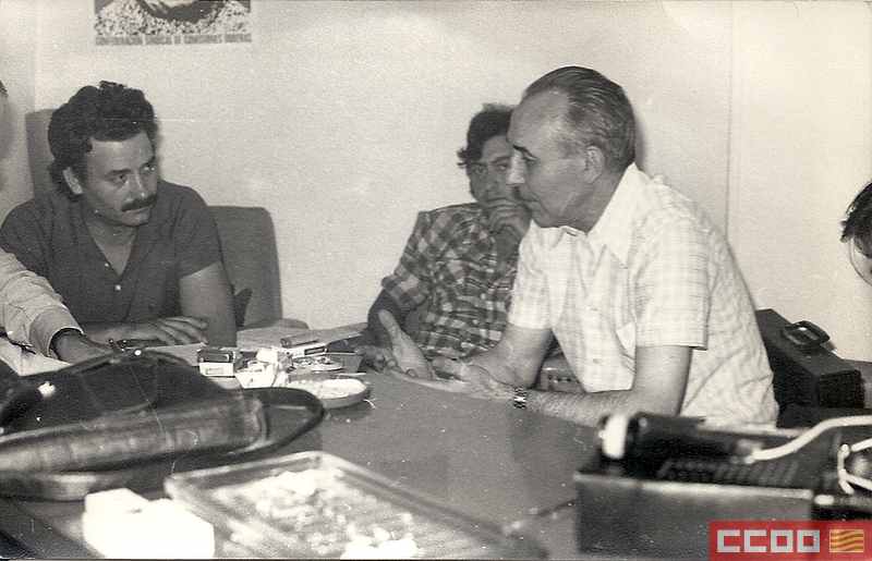 Presentación de la Unión Provincial de CCOO Zaragoza. Rueda de Prensa