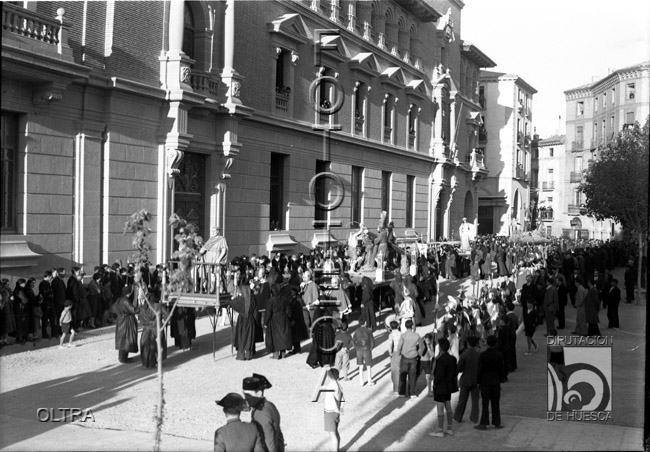 "Santo Domingo". José Oltra Mera. Huesca. Hoya de Huesca