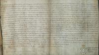 Donación del reino de Murcia otorgada por el rey Alfonso X de Castilla a Alfonso III, rey de Aragón, en reconocimiento de los servicios prestados