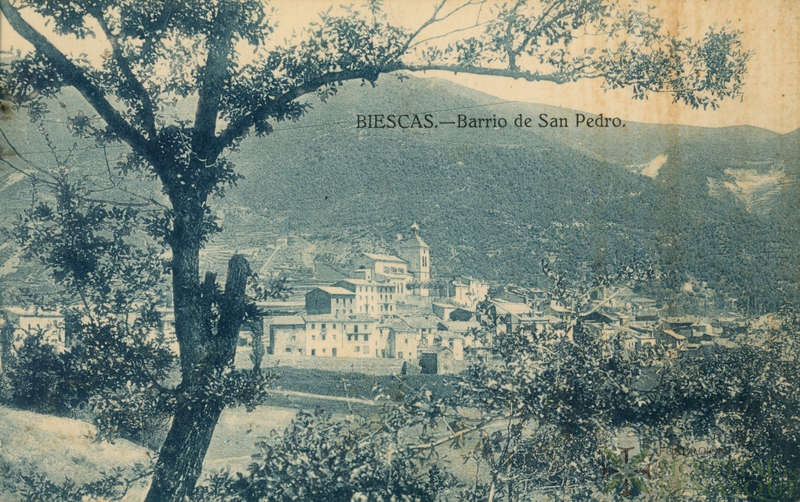 "Biescas. Barrio de San Pedro."