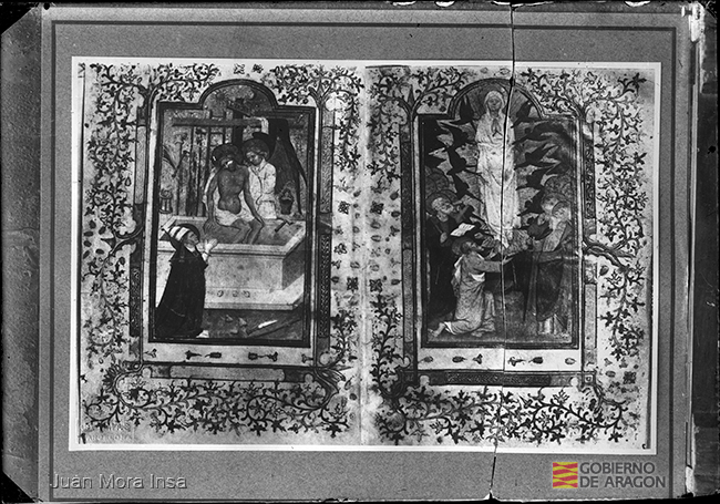 Resurrección de Cristo y Asunción de la Virgen. Juan Mora Insa