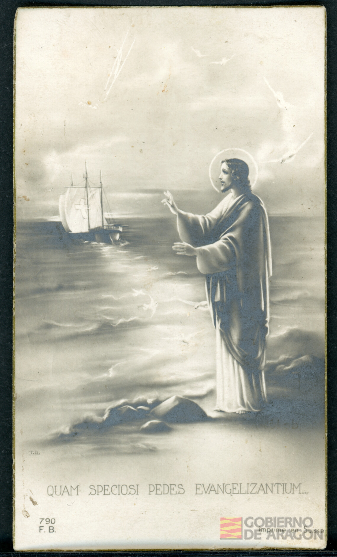 Postal Sacramental de Pilar Conte Cazcarro