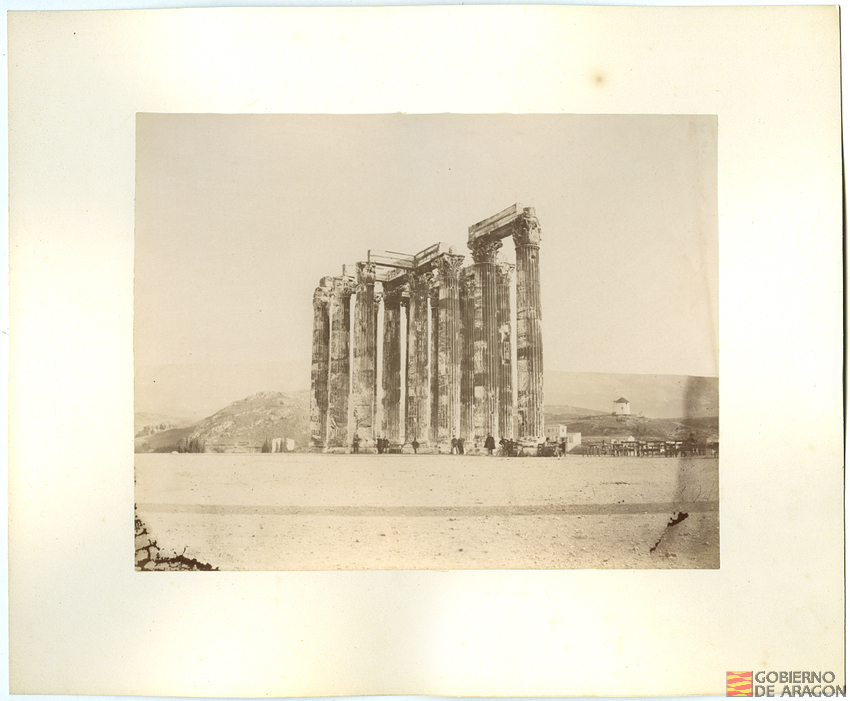 Columnas de Olimpia. Restos del templo de Júpiter olímpico (Atenas)