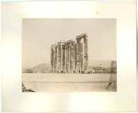 Columnas de Olimpia. Restos del templo de Júpiter olímpico (Atenas)