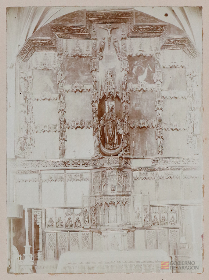 "Bolea - Altar Mayor de la Parroquia"