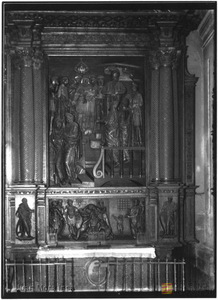 "Calatayud, Zaragoza, iglesia del Sepulcro. El balcón de Pilatos. ". Juan Mora Insa