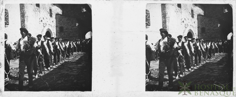 Baile en el Santuario de la Virgen de Guayente