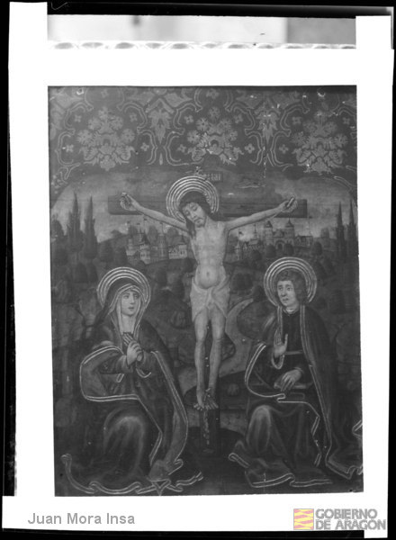 "Zaragoza, Altabás. Talla calvario. Estilo: Gótico.". Juan Mora Insa