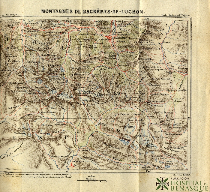 Montagnes de Bagnères de Luchon. A.D. Joanne