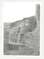 Proyecto adicional al de urbanización parcial de los alrededores de la Catedral. Arquitecto: César Jalón. Albarracín