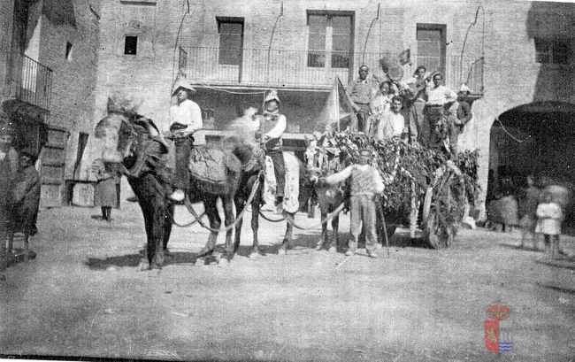 Quintos en la Calle Planillo. La Puebla de Alfindén