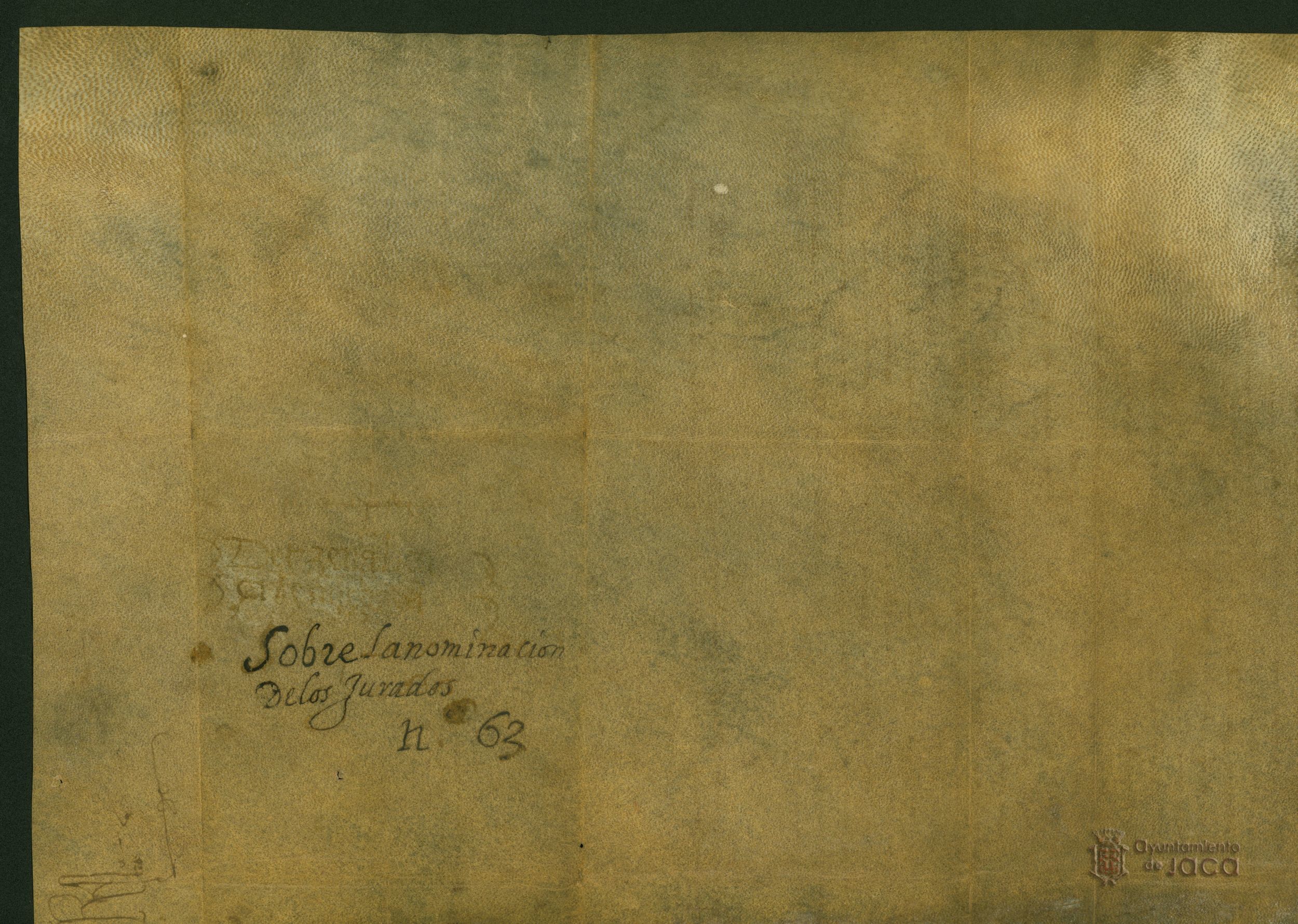 Sentencia del Rey Juan II, firmada en delegación por su primo Don Juan, en la que anula la elección de los jurados de Jaca de ese año