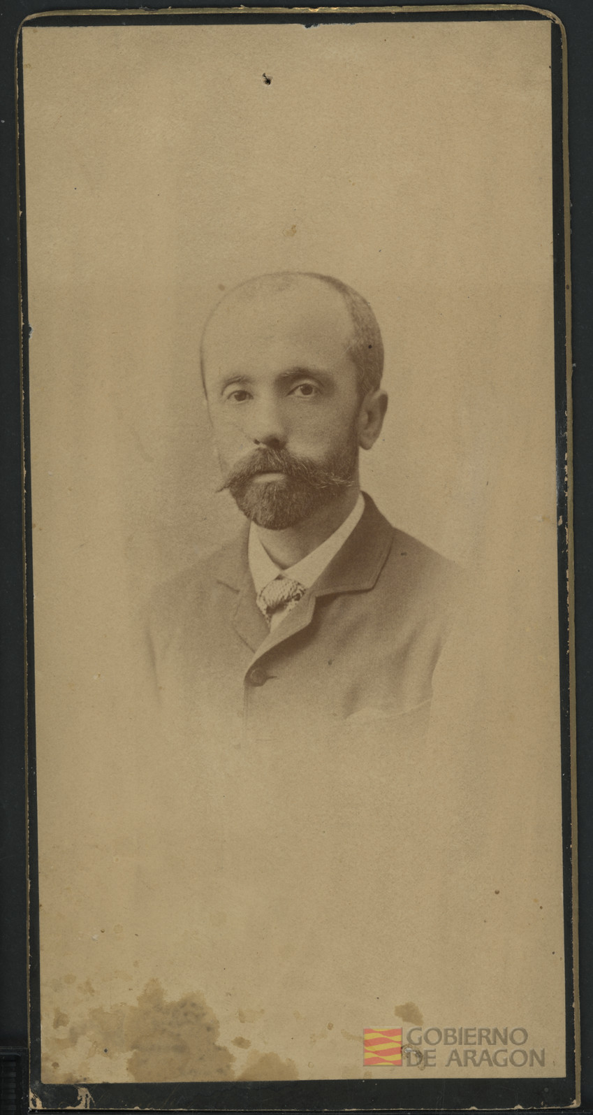 Retrato del doctor Amado Osorio Zabala. M. Alviach