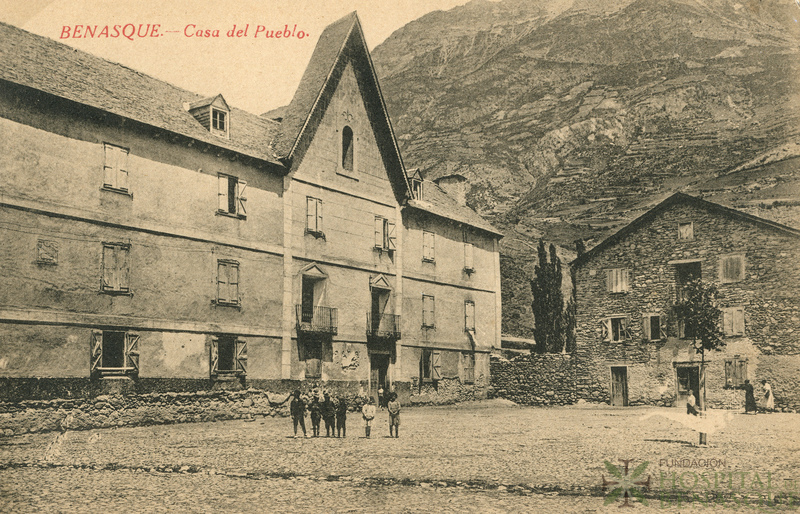 "Benasque. Casa del pueblo."