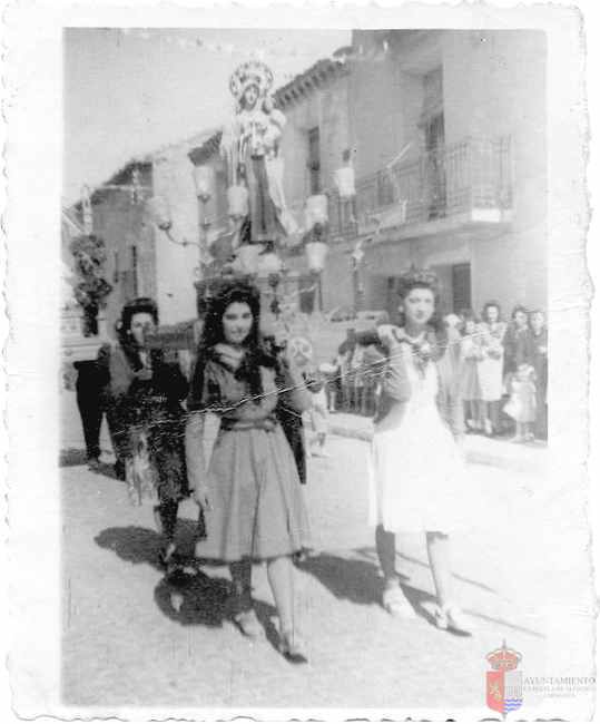 Procesión Niño de la bola. La Puebla de Alfindén