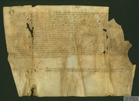 Juan de Balcels, presbítero de Roda, entrega en censo enfitéutico a un escudero de La Puebla de Roda un huerto en dicho pueblo