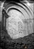 Nacha (Huesca). Portada románica con capiteles de una iglesia desaparecida. José Galiay Sarañana