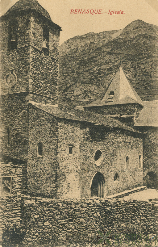 "Benasque. Iglesia."