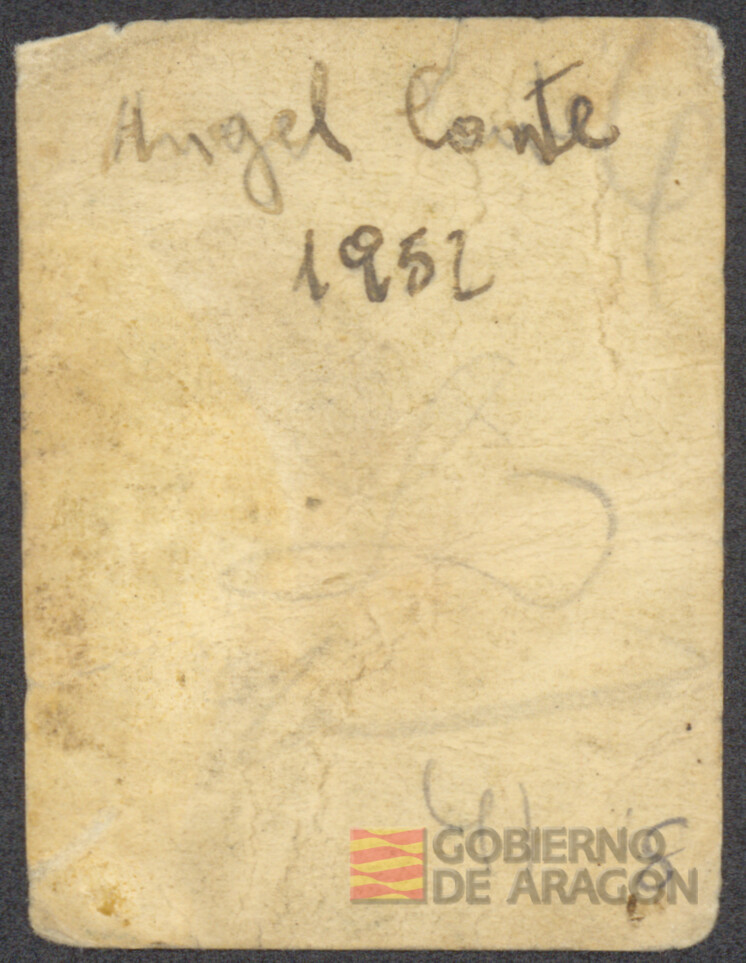Retrato de Ángel Conte Cazcarro de niño
