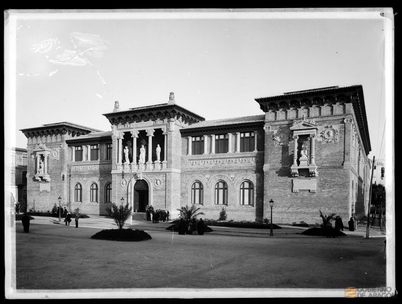 Vista del Museo Provincial de Zaragoza. Ignacio Coyne