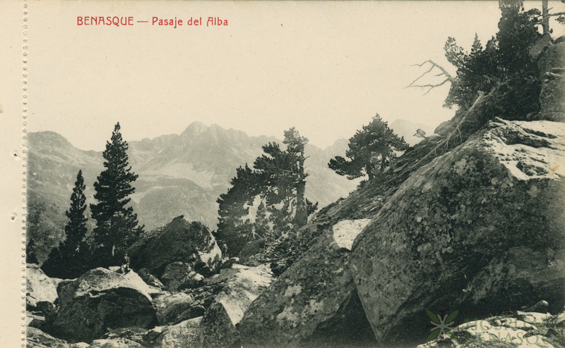 "Benasque. Pasaje del Alba."