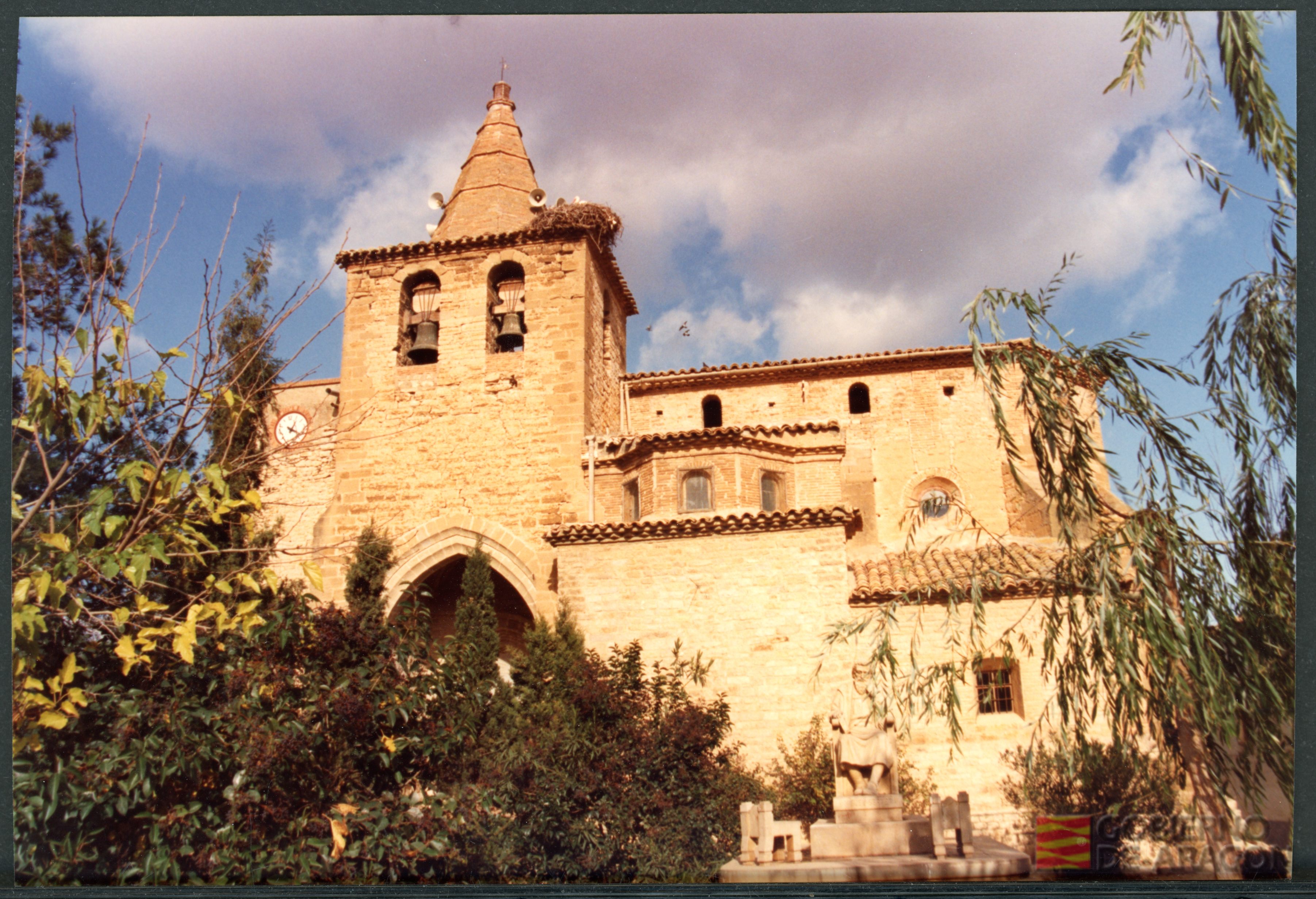 Iglesia de Santo Domingo y San Salvador. Ángel Crespo Yagüe. Villanueva de Sigena