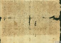 Alejandro VI suprime el priorato de Santa María de Merli e incorpora sus rentas al cabildo de San Vicente de Roda