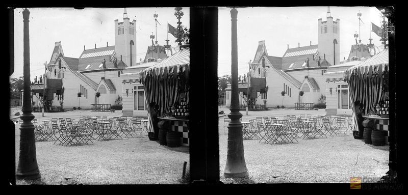 Pabellón Mariano en la Exposición Hispano-Francesa. Ignacio Coyne