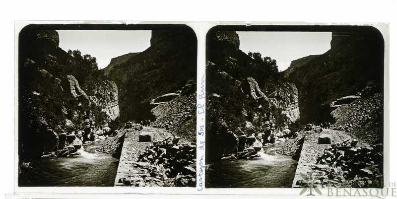 Congosto del Ventamillo. Entre Castejón de Monegros y El Run.