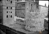 Zaragoza. Murallas romanas. Torreón de La Zuda. San Juan de los Panetes. José Galiay Sarañana