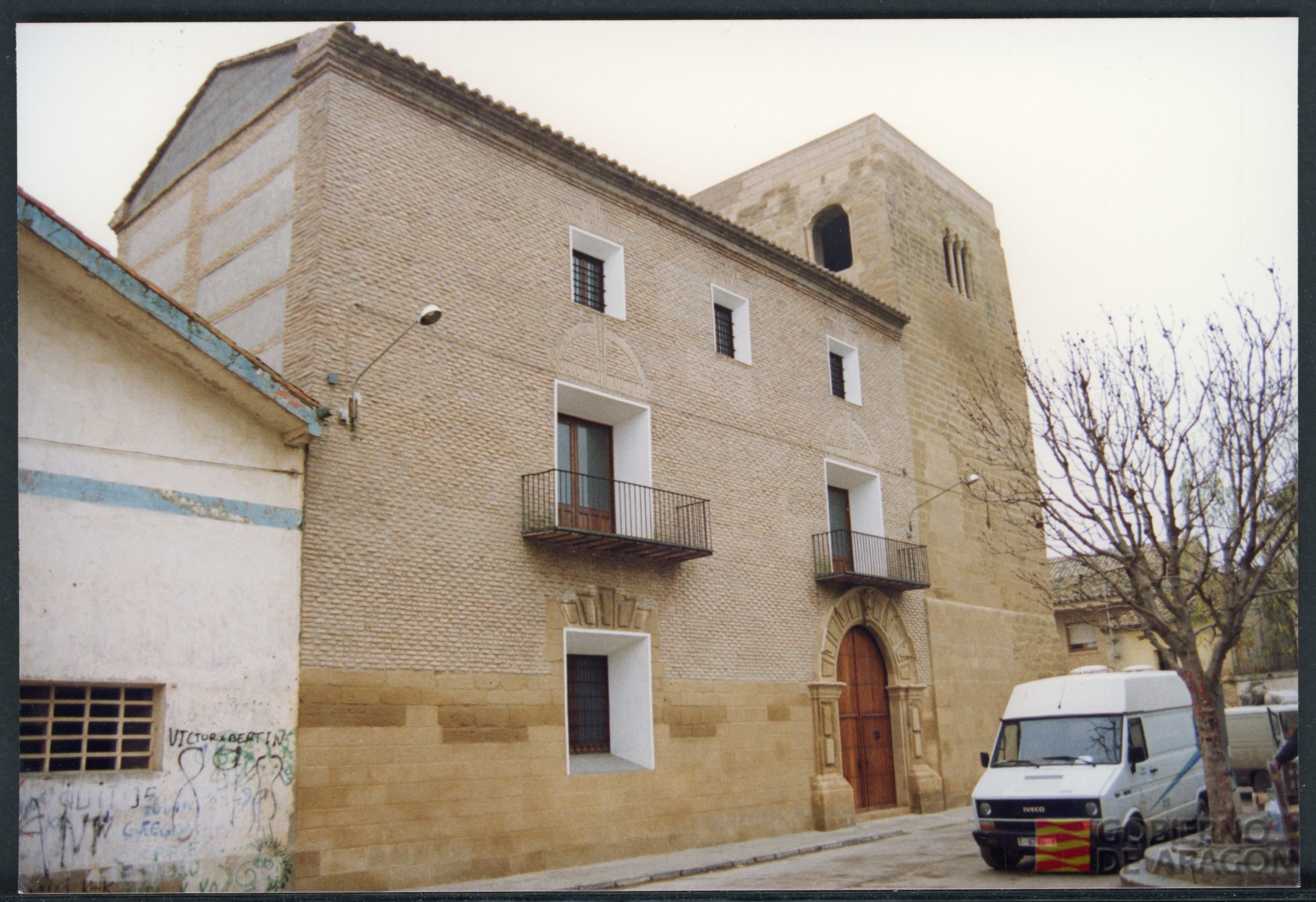 Casa-palacio de los Duques de Solferino. Ángel Crespo Yagüe. Albalate de Cinca