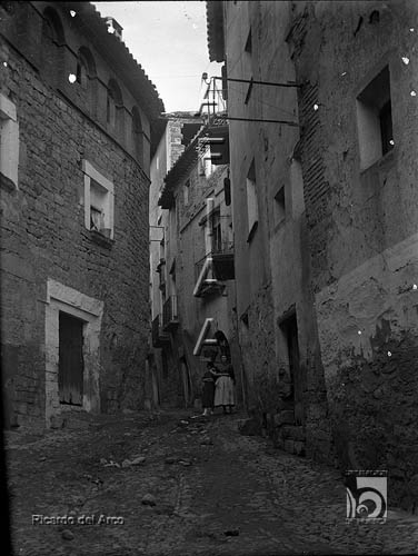 Calle. Ricardo del Arco y Garay. Fraga. Bajo Cinca
