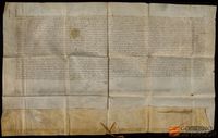 Fernando el Católico dona a Luis de Híjar, conde de Belchite y señor de Híjar, varios censales sobre sus estados y otros bienes, que fueron confiscados a Luis de Santángel y otras personas en virtud de una sentencia por herejía y apostasía