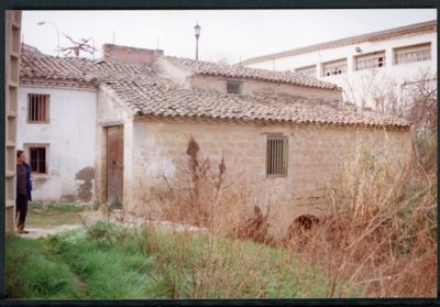 Edificio exterior de un molino. Ángel Crespo Yagüe