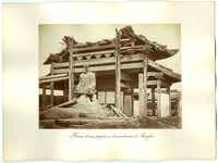 Ruinas de una pagoda en las inmediaciones de Shanghai