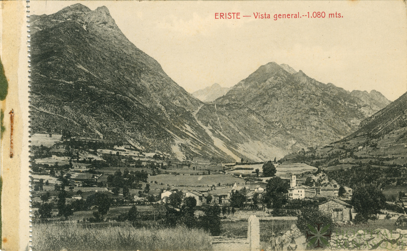 "Eriste. Vista General. 1.080 m."