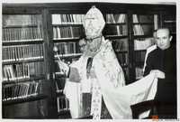 Inauguración de la Biblioteca Pública, Sección Moderna y Circulante, en el edificio del Casino. Foto M. Gallego