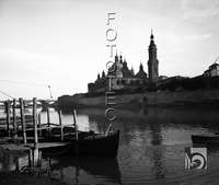 "El Pilar y el Ebro". Ricardo Compairé Escartín. Zaragoza