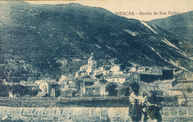 "Biescas. Barrio de San Pedro."