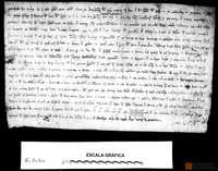 Inés del Pico, viuda de Juan del Pico, y sus hijos Salvador, Nicolás, Agnes y Marta, todos vecinos de Sariñena, venden a Urraca Huerta, abadesa de Casbas, tods sus derechos sobre el molino de Pedro Larrés, en Peralta de Alcofea, por ciento doce sueldos jaqueses