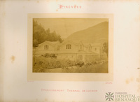 "Pyrénées. Etablissement Thermal de Luchon. Provost, Phot. Lafont, Éditeur. 40, Allées d'Etigny, Luchon."