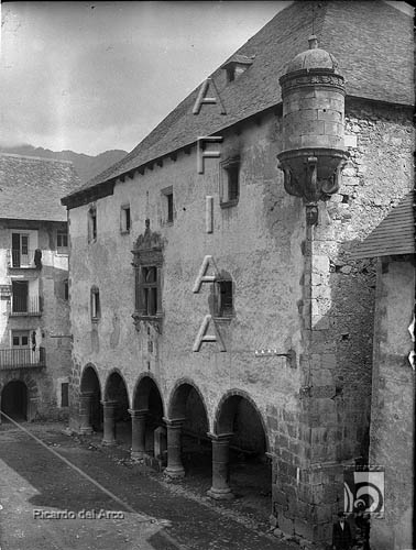 Ayuntamiento. Ricardo del Arco y Garay. Bielsa. Sobrarbe