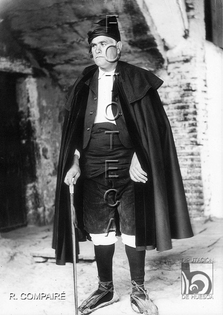 "Alcalde". Ricardo Compairé Escartín. Alquézar